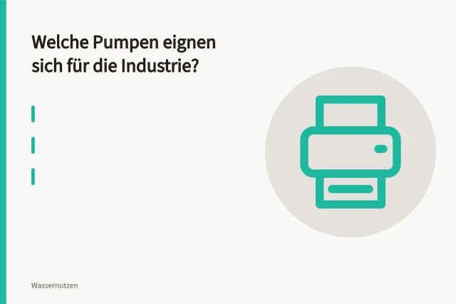 Industriepumpe mit Rohrleitungen und Manometer im Betrieb. Welche Pumpen eignen sich für die Industrie?